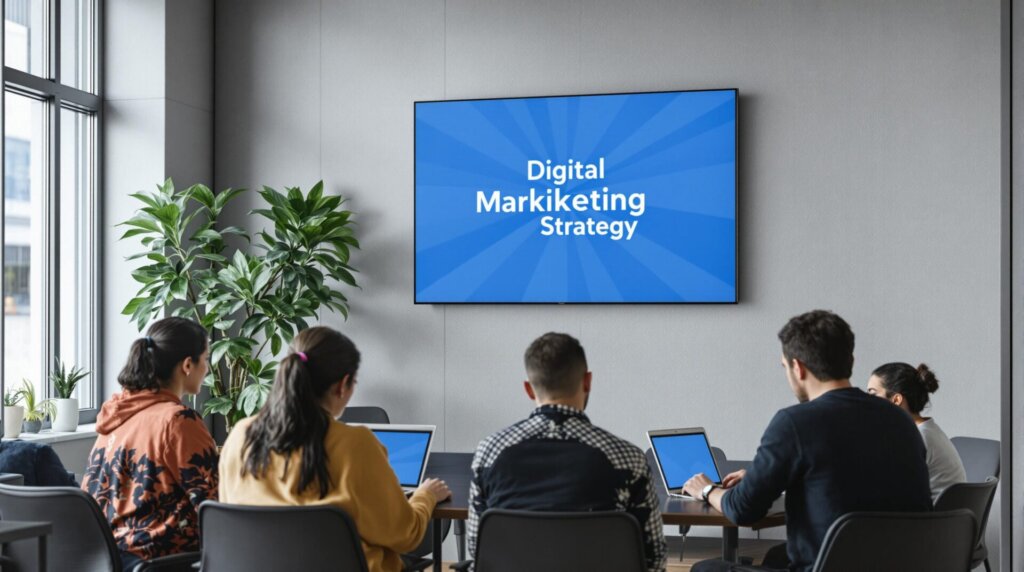 digital marketing strategy teamwork