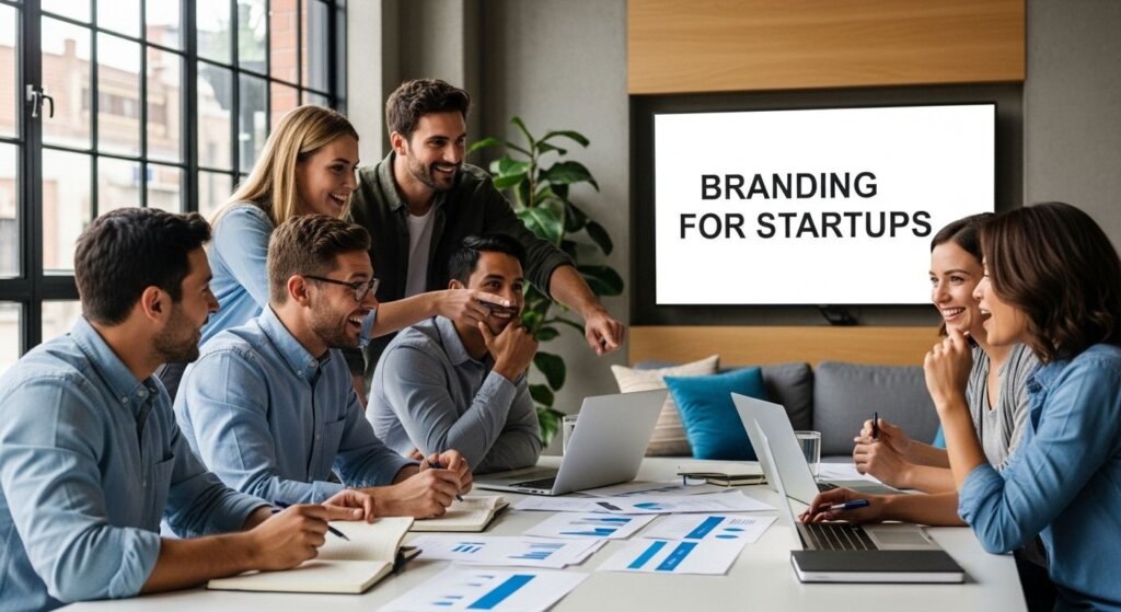 startup branding teamwork