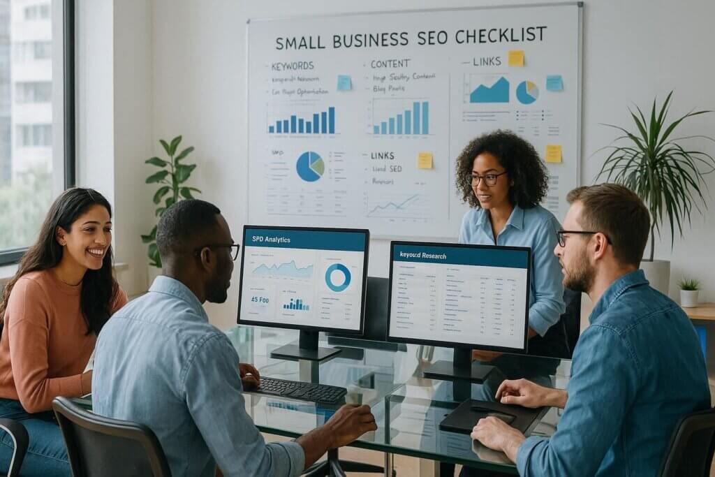 small business seo checklist smart business 100